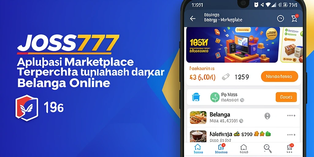 Tampilan antarmuka JOSS777 yang modern dan user-friendly.