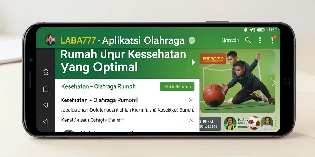 Antarmuka LABA777 yang ramah pengguna dan fitur latihan yang variatif.