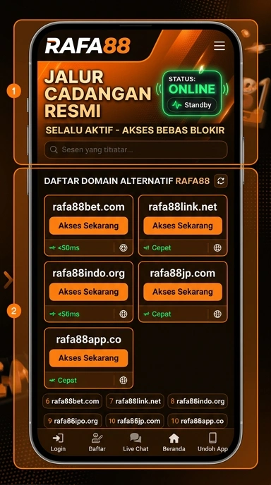 Link Alternatif rafa88 Terbaru untuk Pengguna Android